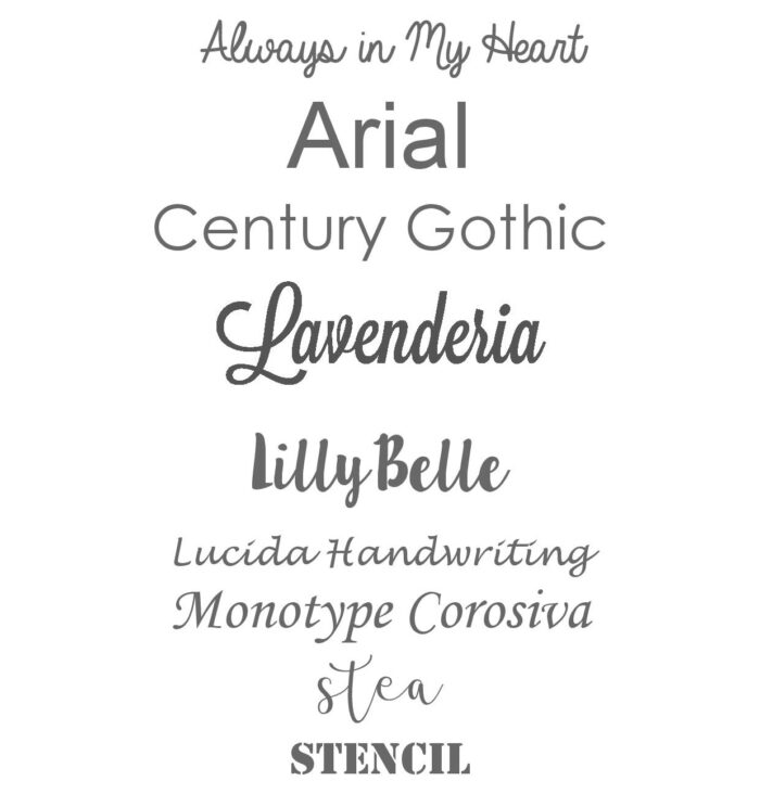 lettertype Belevenis op je Bruiloft